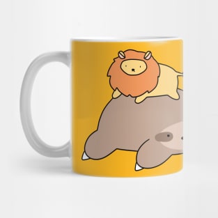 Sloth and Little Lion Mug